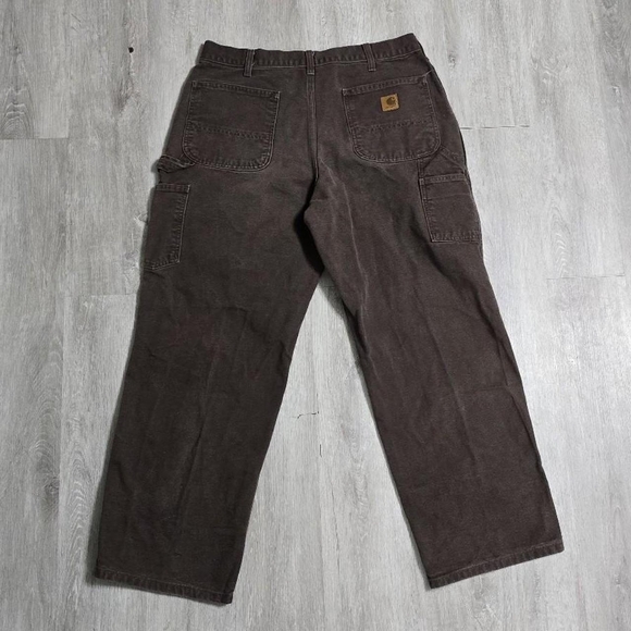 Carhartt Other - Vintage Carhartt Brown Carpenter Pants Workwear Size 36x30